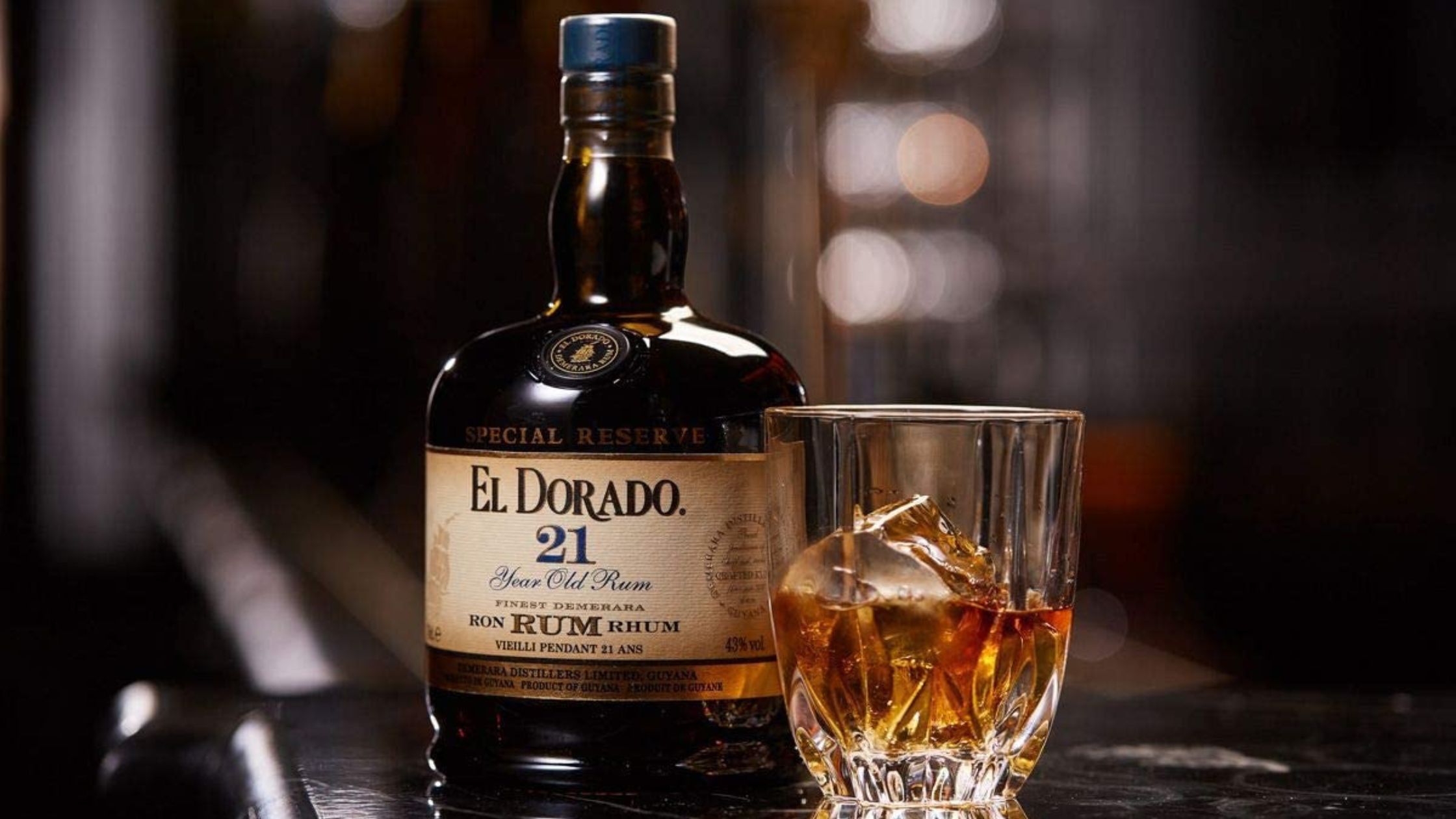 El Dorado 21 Year Old is a legendary rum for all rum aficionados